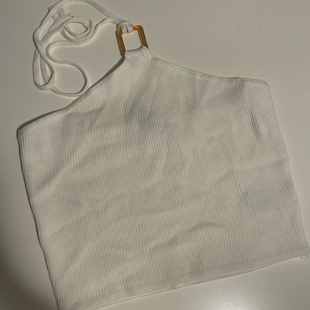 White tank top